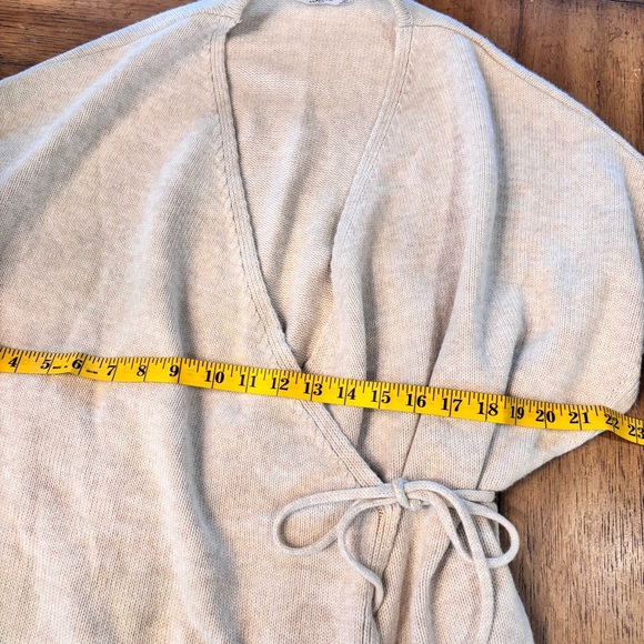 Mango Wrap Sweater Cardigan, OS, Minimalist Lagenlook Modern Casual Contemporary - Picture 13 of 14